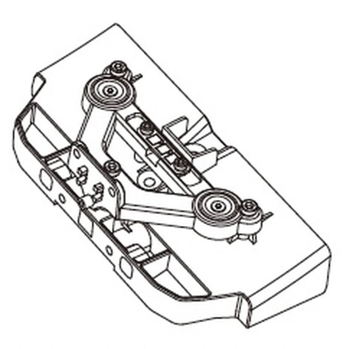 MJX Heckdiffusor Citroen C3 1/10