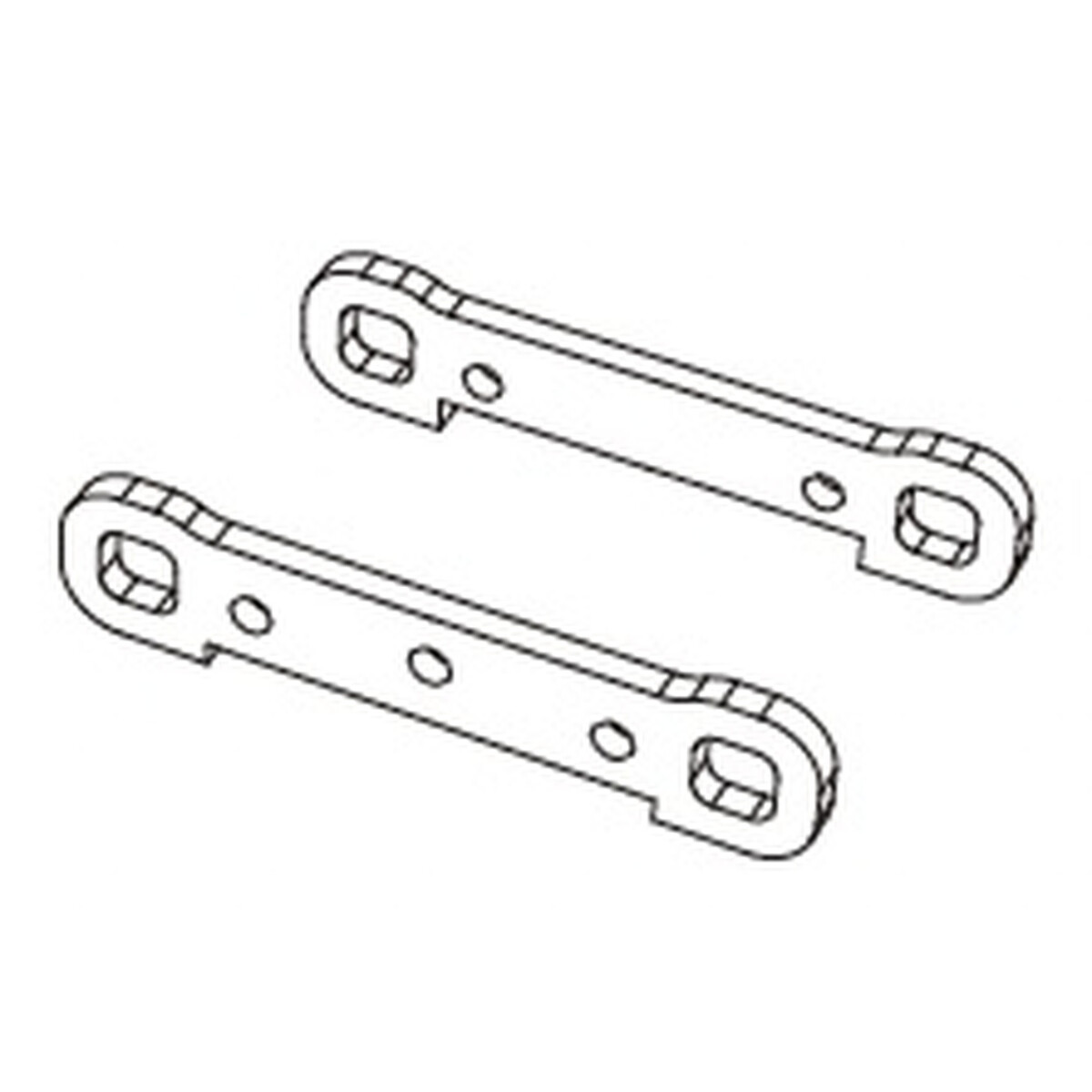 MJX Hintere Chassis-Verstrebung 1/10