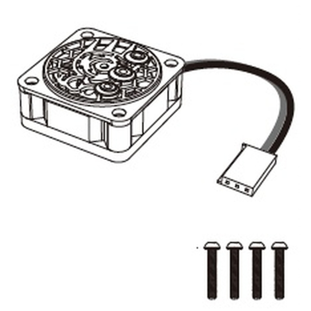 MJX Motor-Lüfter 1/10