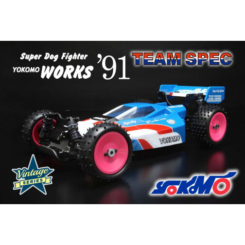 Yokomo Super Dog Fighter Works 91 Team Spec 4WD 1/10 Buggy Kit