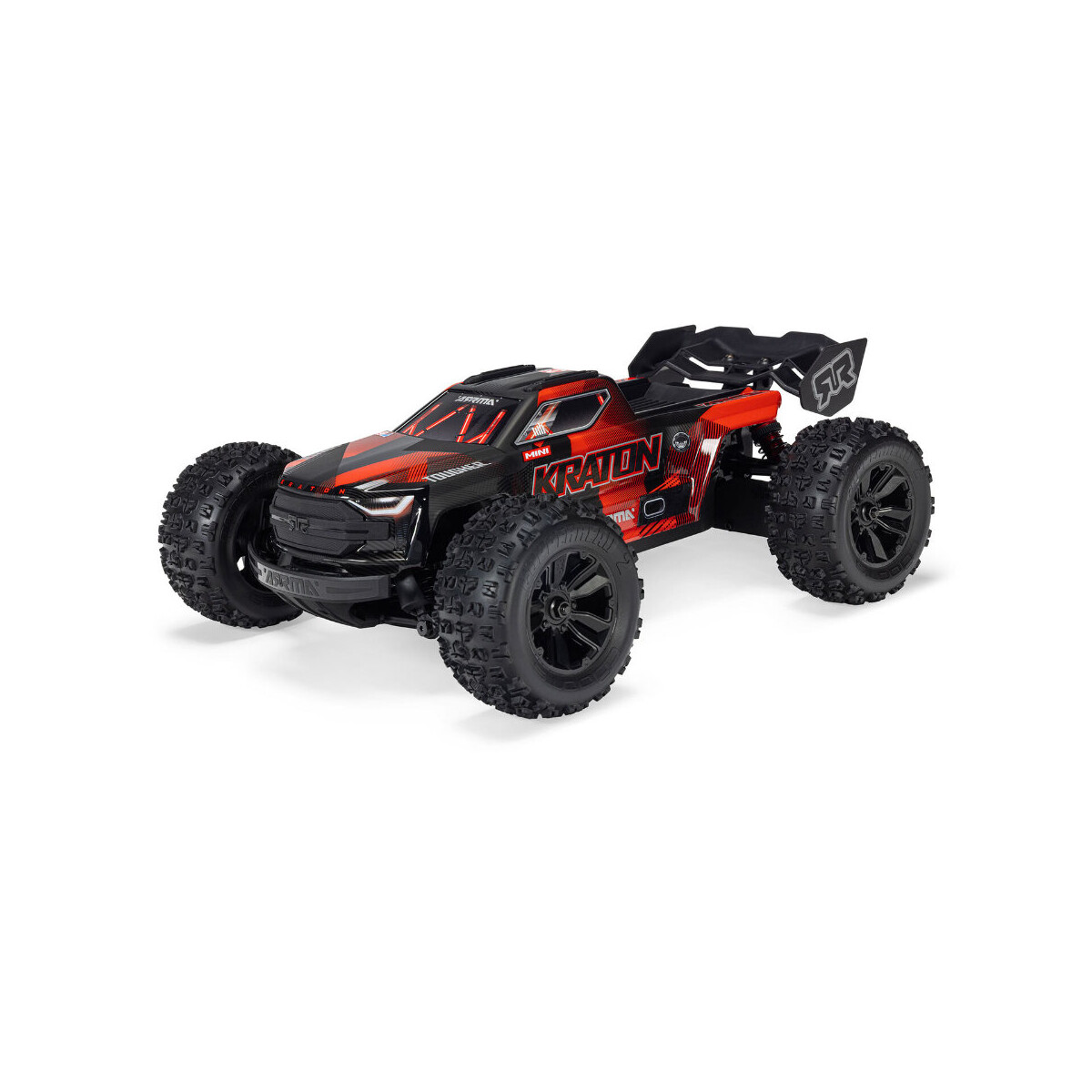 Arrma Mini Kraton 3S DSC 4X4 RTR Brushless Speed Truck 1:16 Schwarz/Rot