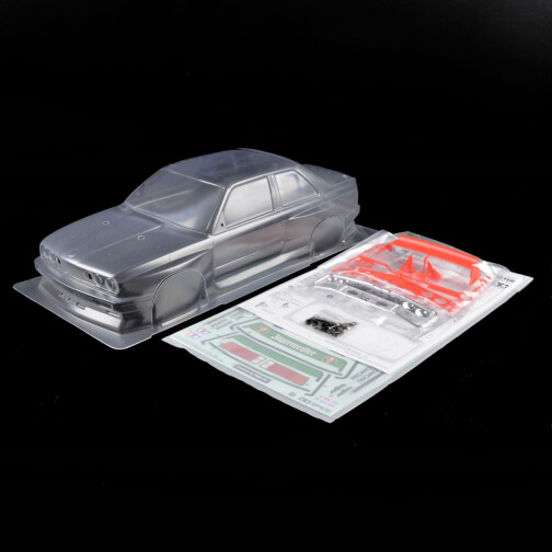 Tamiya BMW E30 M3 Evo Jägermeister Body Set (unpainted/pre-drilled)