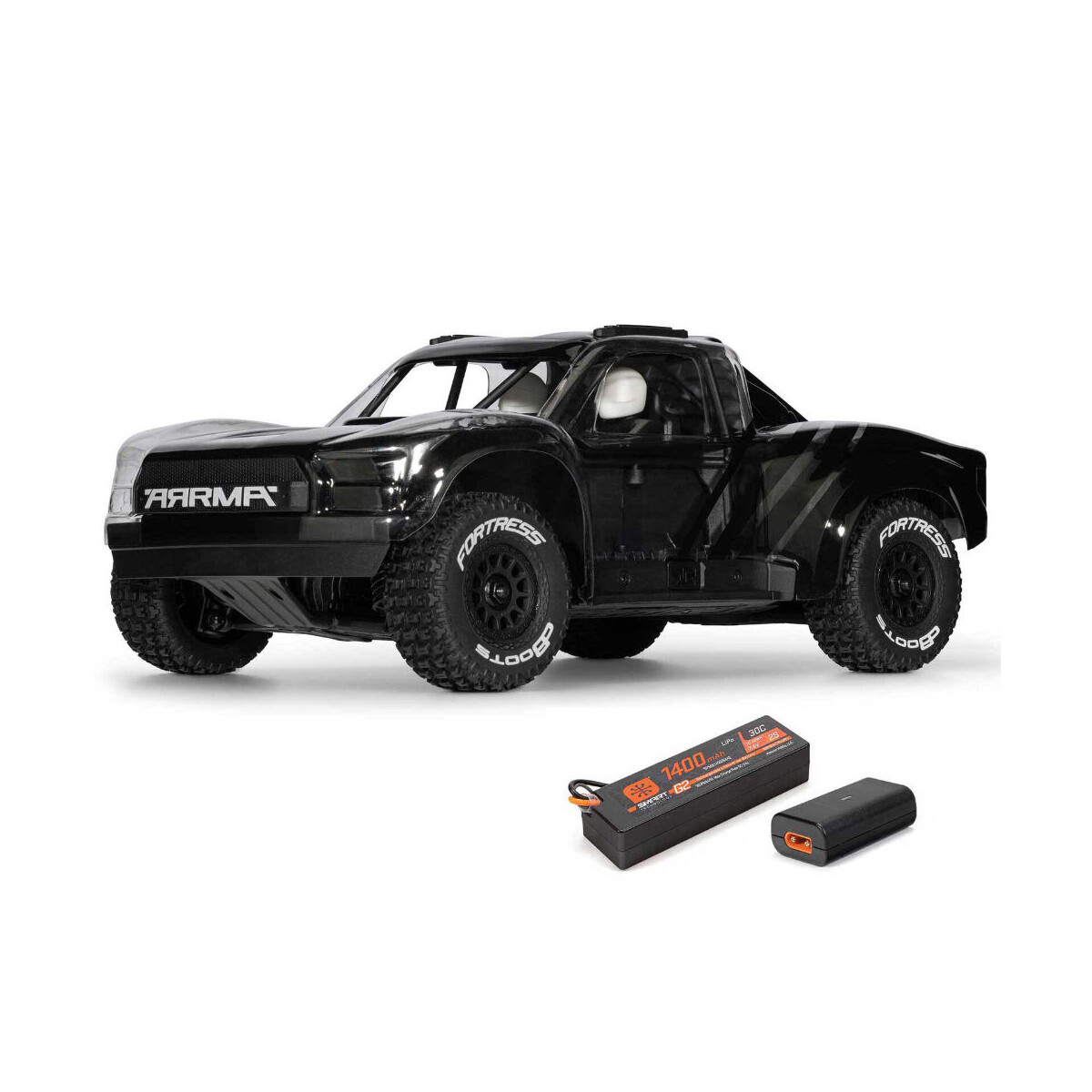 Arrma Mojave GROM 4x4 Brushed Desert Truck Bausatz Clear/Black (mit Akku+Lader)
