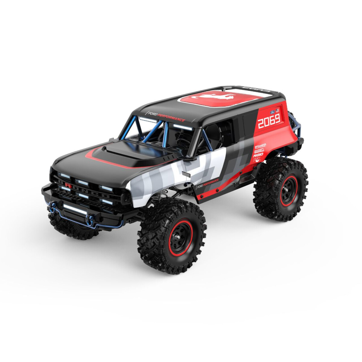 MJX Hyper GO H18P Ford Bronco R Baja 1000 1:18 Crawler