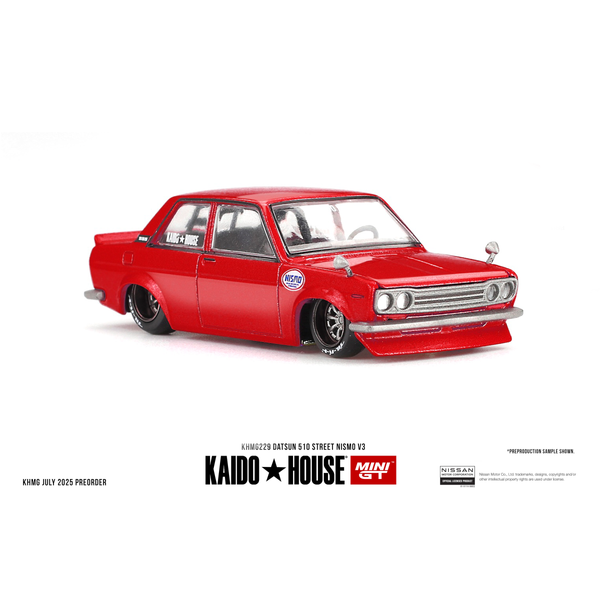 Kaido House #229 Datsun 510 Street Nismo V3 1969 1:64