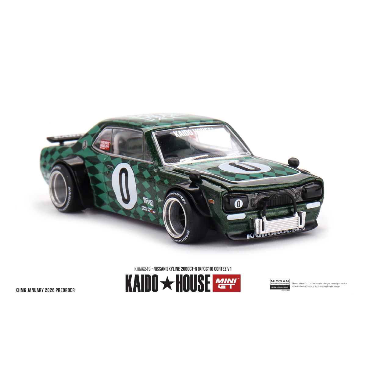 Kaido House #249 Nissan Skyline GT-R 1969 Cortez V1 1:64