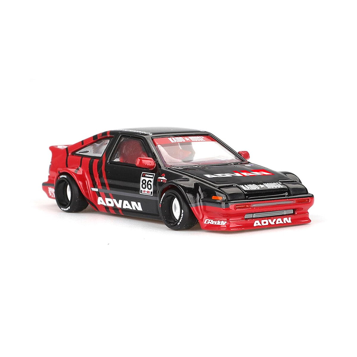 Kaido House #214 Toyota AE86 Sprinter Trueno Kaido Advan 1:64