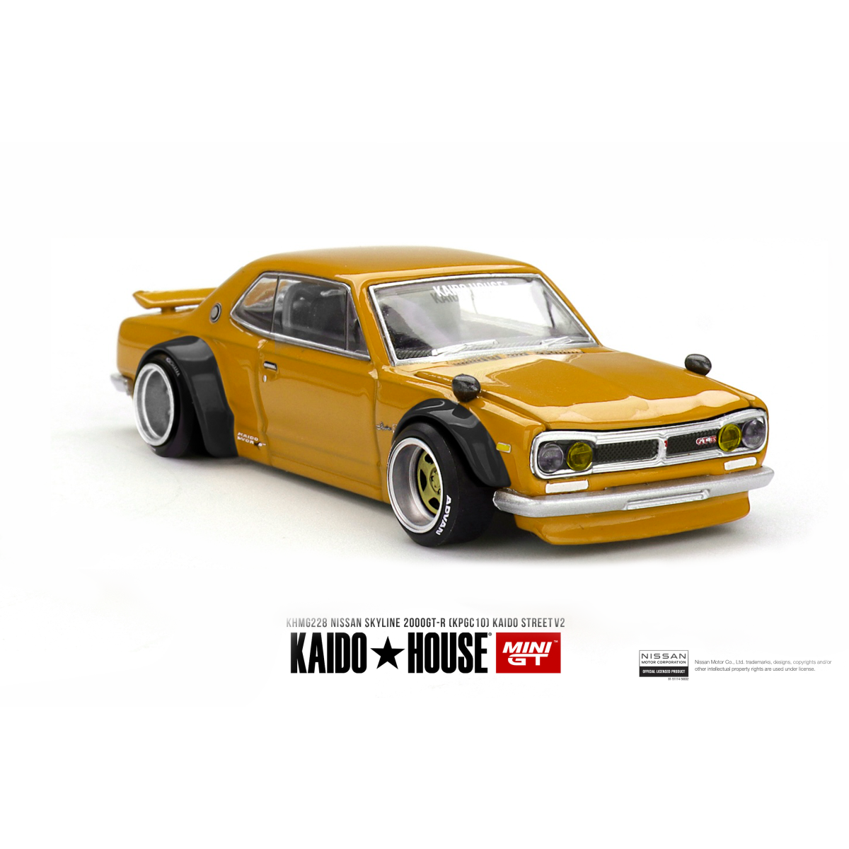 Kaido House #228 Nissan Skyline GT-R (KPGC10) Kaido Street V2 1:64