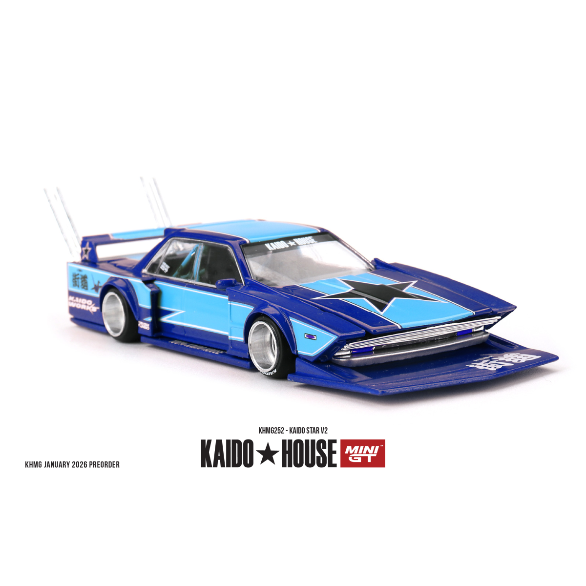 Kaido House #252 1990 Kaido Star 1990 V2, blue