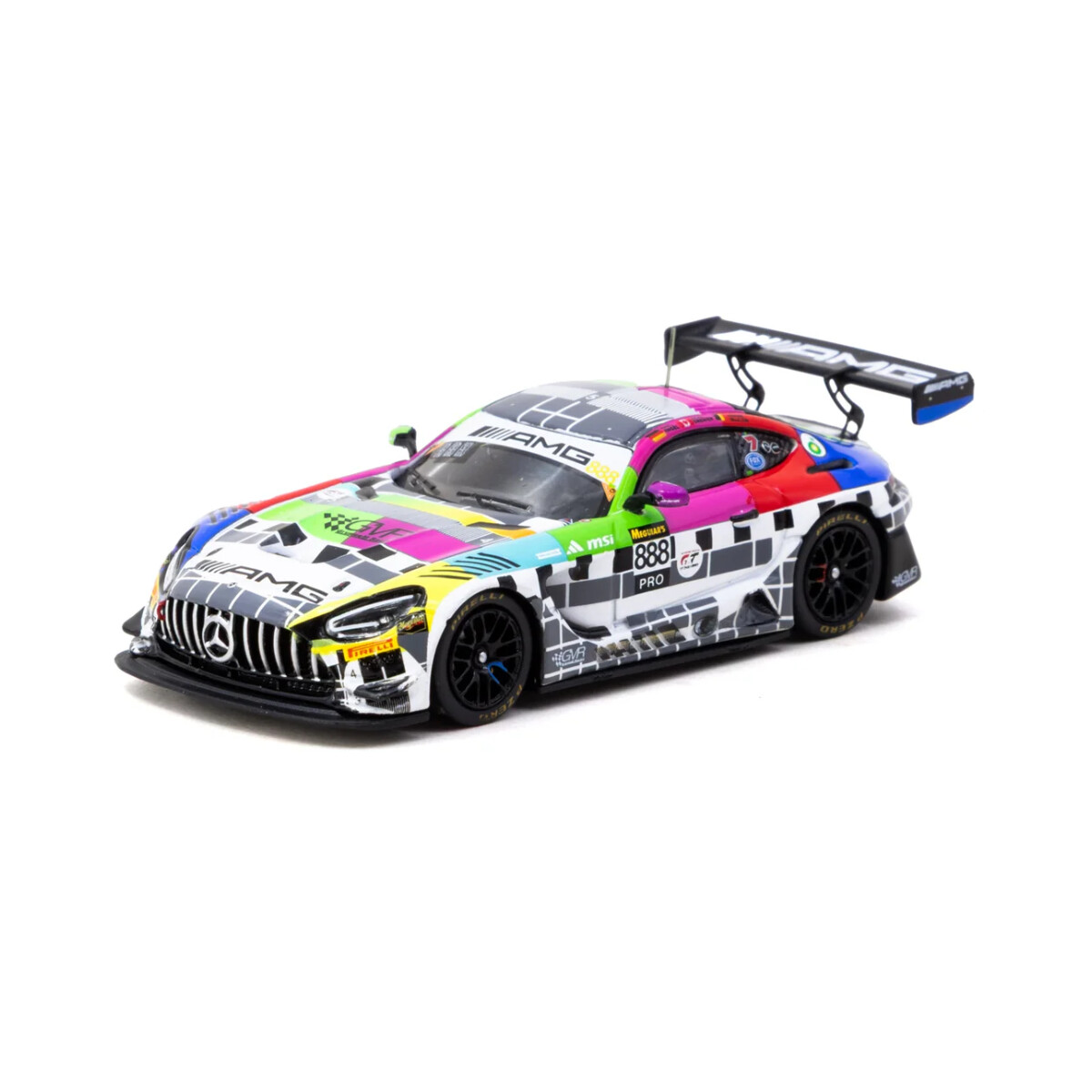 Tarmac Mercedes-AMG GT3 2025 #888 Maro Engel/Mikaël Grenier/Maxime Martin Bathurst 12h 2025 GruppeM Racing 1:64