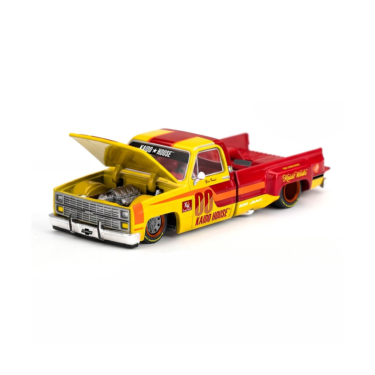 Kaido House #320 Chevrolet Silverado Dually Kaido Racing Team V1 1:64