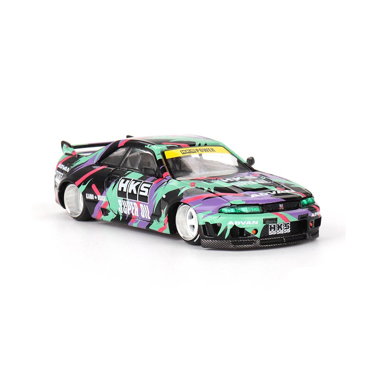 Kaido House Nissan Skyline GT-R R33 HKS V1 1:64