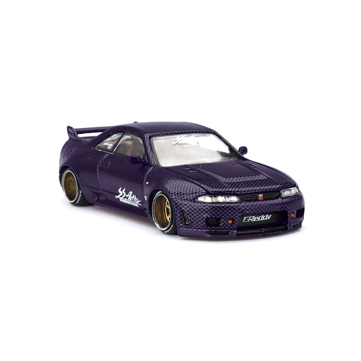 Kaido House Nissan Skyline GT-R R33 Active Carbon R V2 1:64