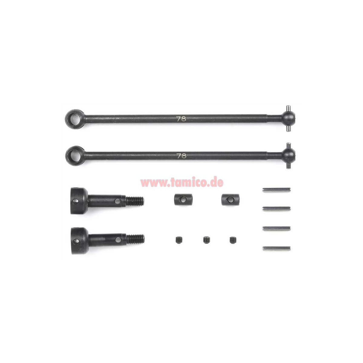 Tamiya Antriebswelle vorn (2 Stk.) DB-01 / TRF501X #54015