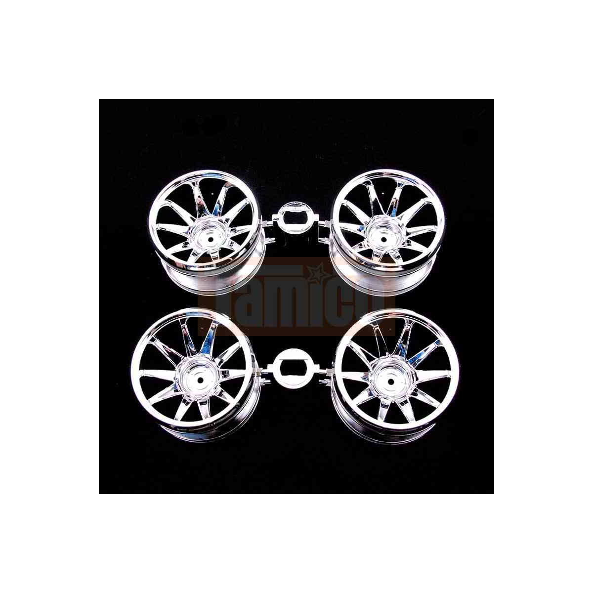 Tamiya Felgen (verchromt, 4 Stk.) (Super) Levant #0554010