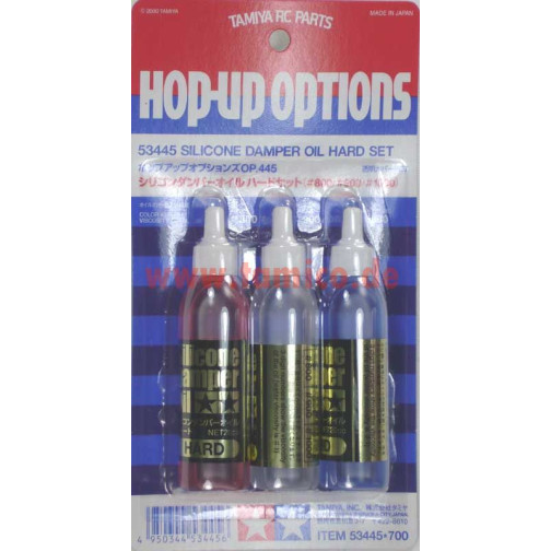 Tamiya Stoßdämpferöl-Set Hard (#800, #900 #1000) #53445