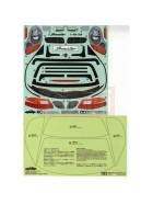 Tamiya Aufkleber Porsche Boxster M-Chassis #9495265
