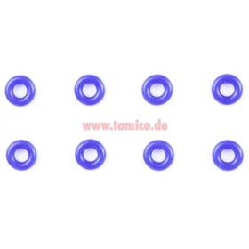 Tamiya O-Ringe für TRF Dämpfer (blau, 8 Stk.)...