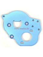 Tamiya Alu Motorhalter / Getriebegehäuse-Platte (blau) DF-03 #49433