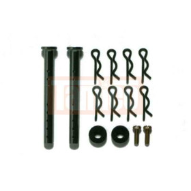 Tamiya Alu Karosseriehalter vorn 60mm TA05 / TB-02 #53616