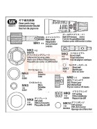 Tamiya Getriebe-Teile MK1-MK10 (DF-03) #9400411