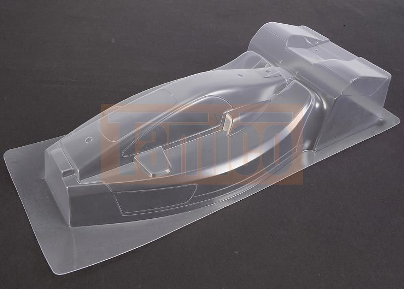Tamiya Rising Storm Rear Wing Tamiya Karosserie Rising Storm (DF-02) unlackiert mit Spoiler #182531