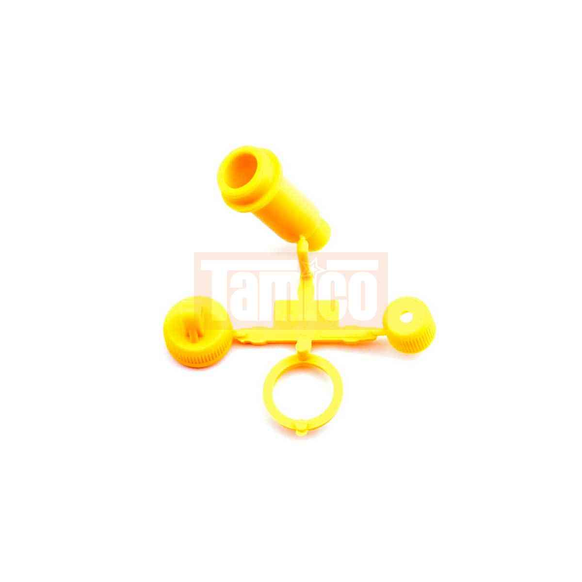 Tamiya 10225035 Y-Teile (Dämpfergehäuse) gelb...