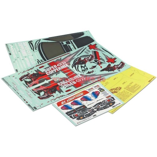 RC Car sticker and decals