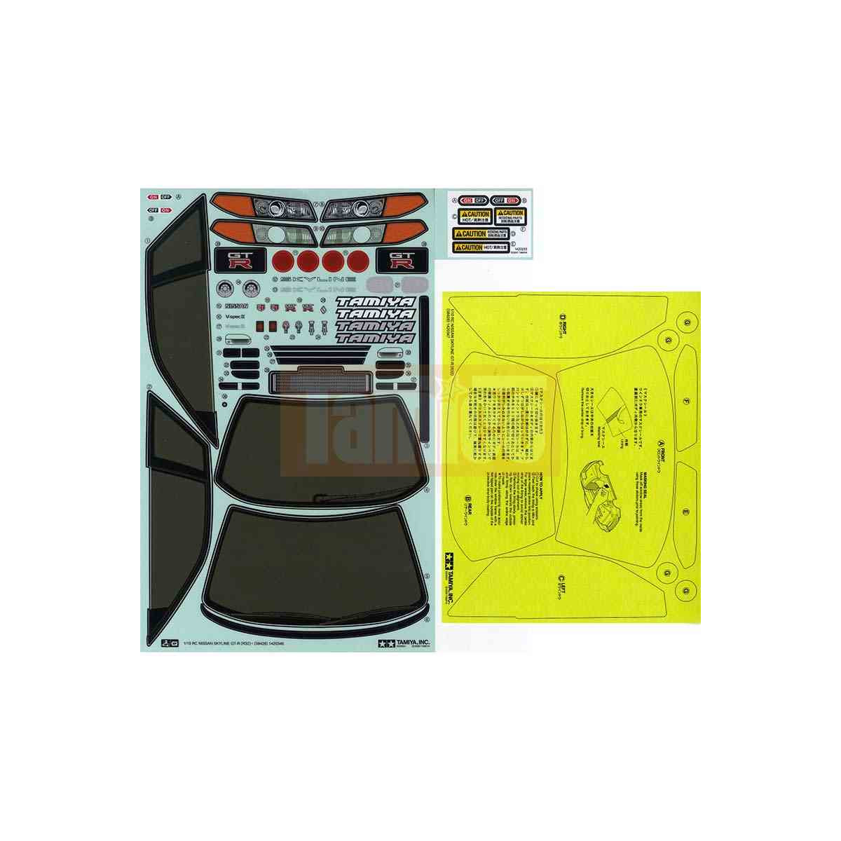 Tamiya #19495576 Sticker Bag for 58428