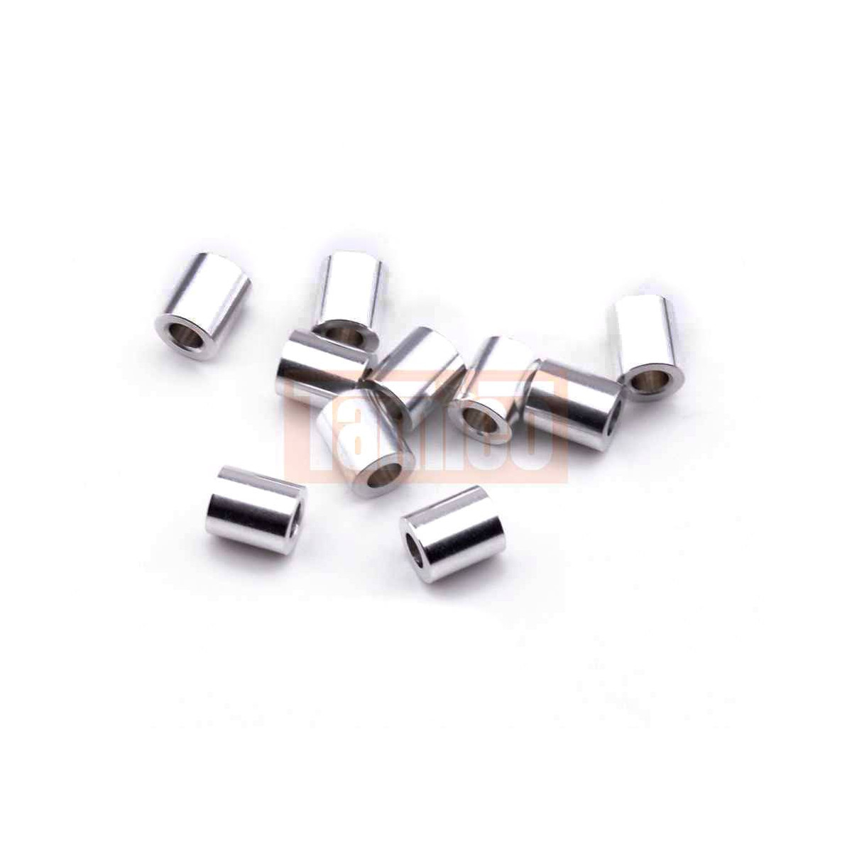 Tamiya #19805884 6x7mm Aluminum Spacer (10pcs.)