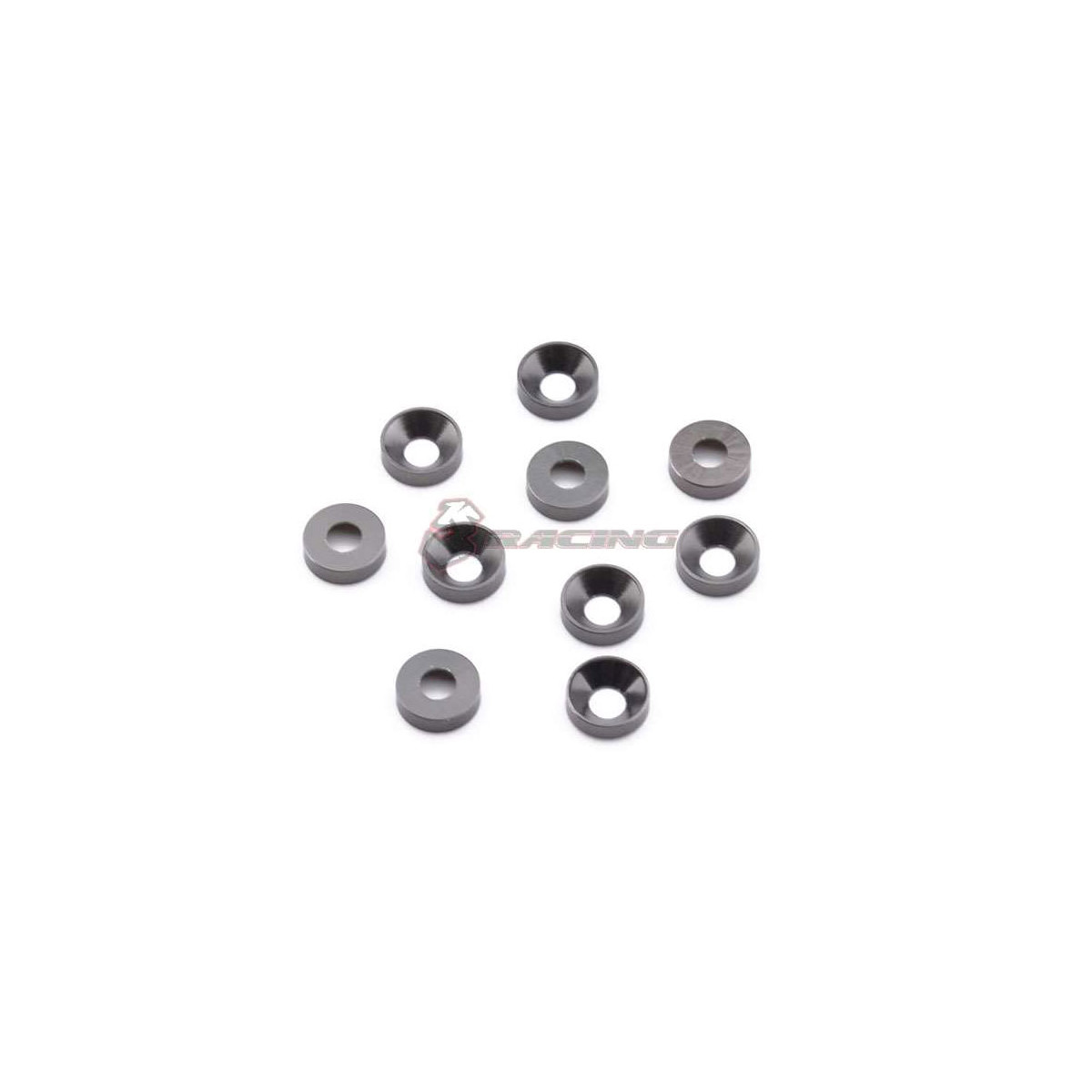 3Racing Aluminium M4 Countersink Washer (10 Pcs) - Titanium