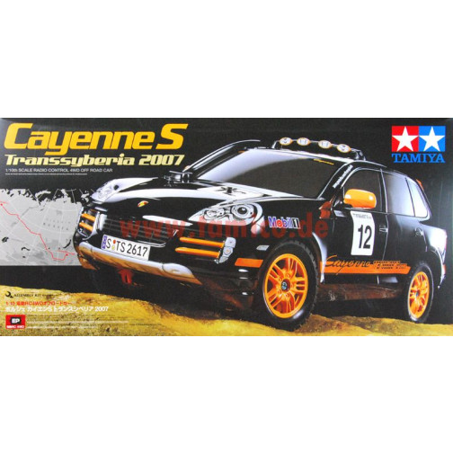 Tamiya Porsche Cayenne S Transsyberia Bausatz #58406