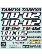 Tamiya 11425959 Aufkleber TB-02 Chassis