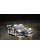Tamiya Porsche 911 GT3 Cup VIP 2007 (TT-01E) Bausatz mit Licht #58407