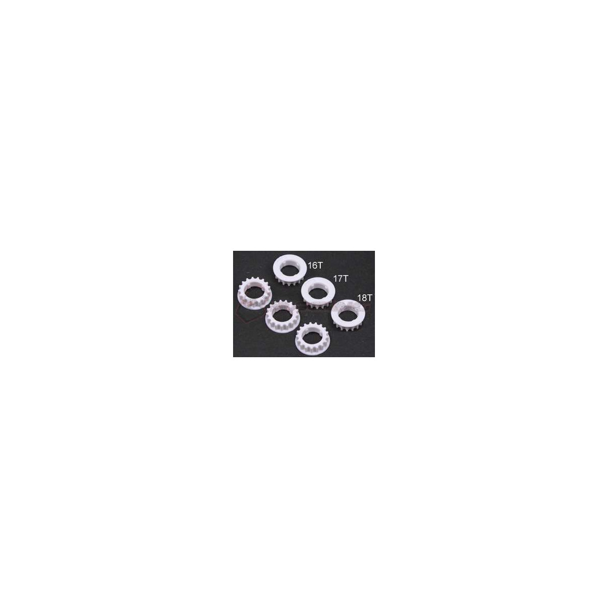 3Racing Center Bulk Pulley Gear 16T, 17T and 18T für...