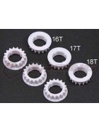 3Racing Center Bulk Pulley Gear 16T, 17T and 18T für TA-05