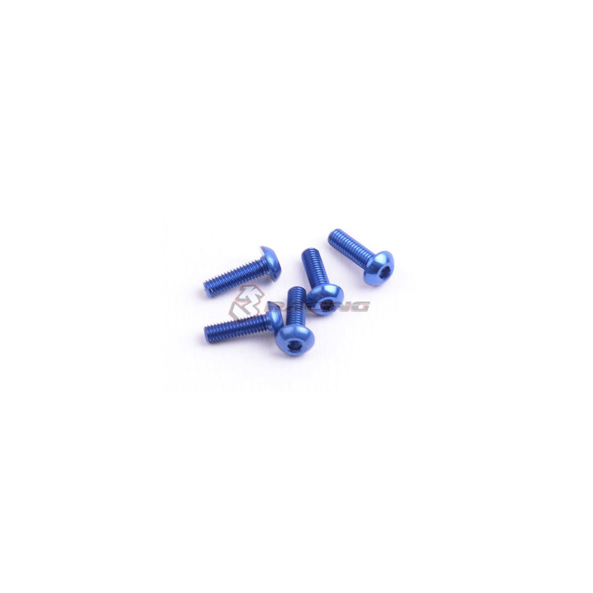 3Racing M3 x 10 AL7075 Button Head Hex Socket - Machine...