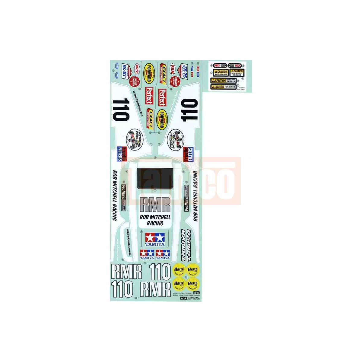 Tamiya #19495602 Sticker for 58441