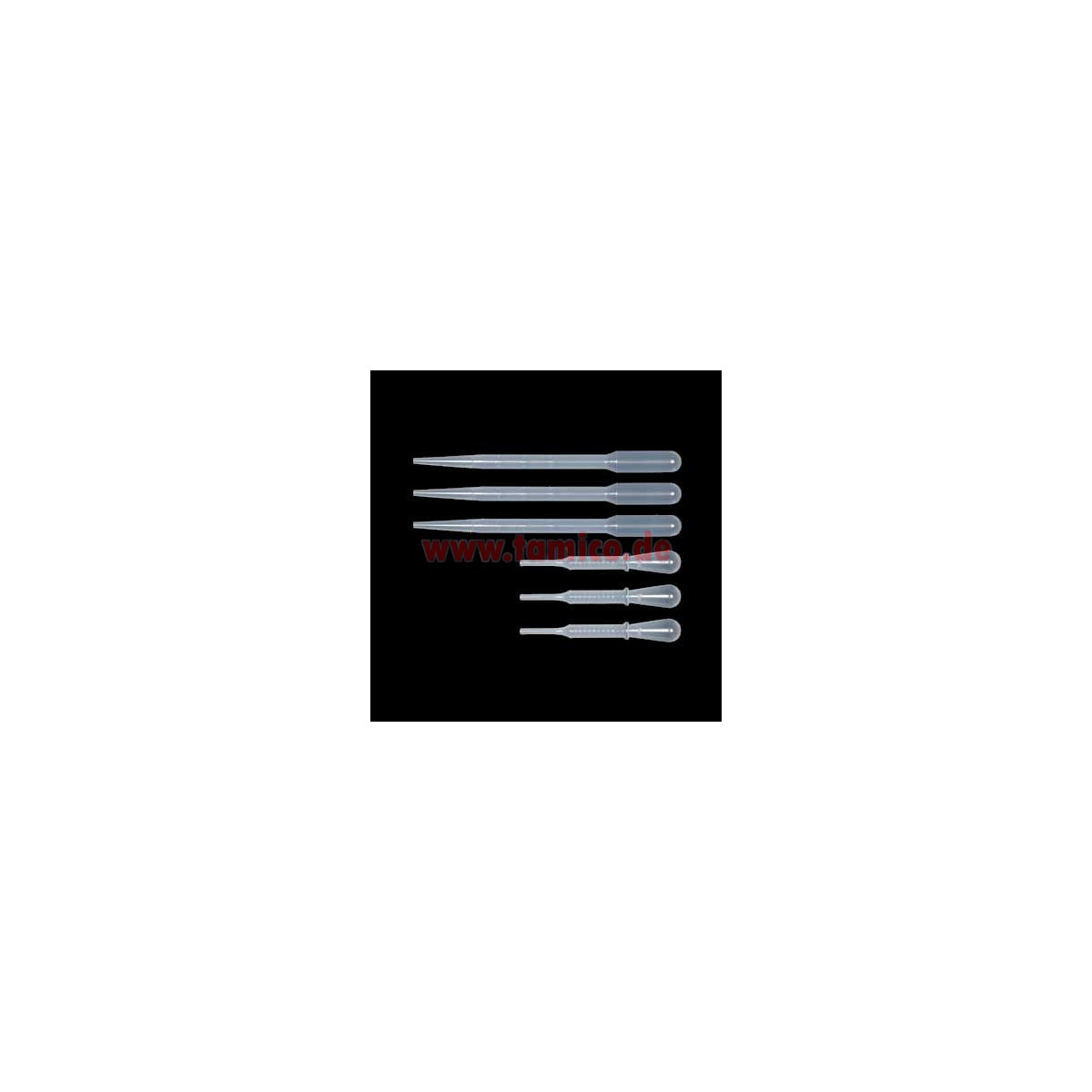 Tamiya Pipetten-Set 3x90mm und 3x150mm