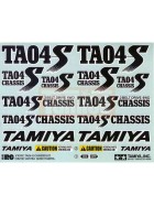 Tamiya Aufkleber TA-04S Chassis (58274) #9495368
