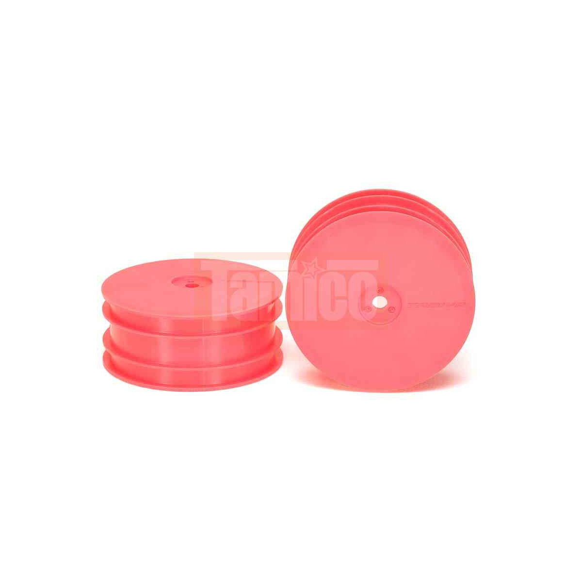 Tamiya 54282 Dish-Felgen vorn pink (2 Stk.) DB-01 / TRF501