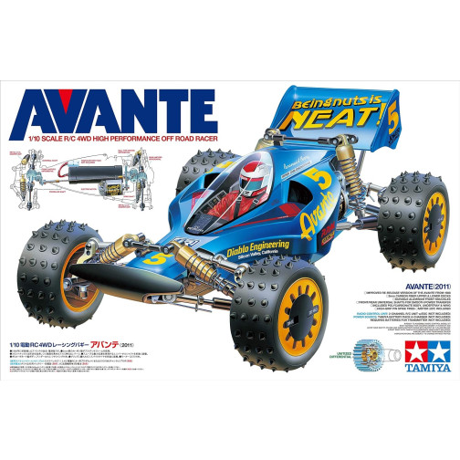 Tamiya 58489 Avante 2011 Bausatz
