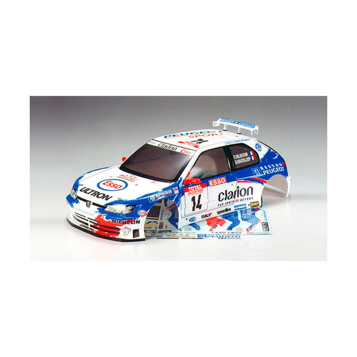 TAMIYA PEUGEOT 306 MAXI WRC ボディパーツセット peugeot 306 maxi wrc 1/10th RC Car (Rare Classic) | eBay
