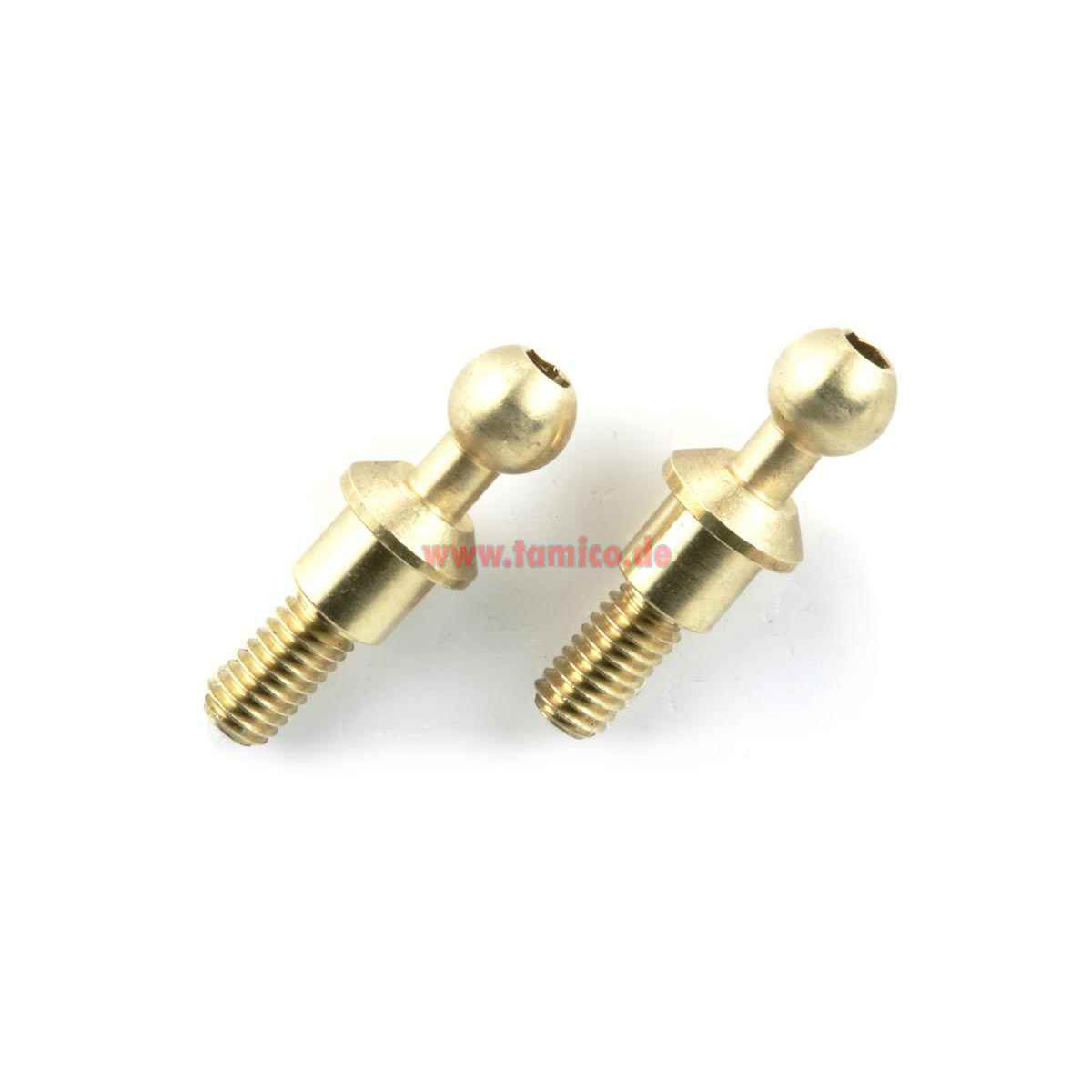 Tamiya 40153 Kugelkopfbolzen 4mm (2) GT-01 TamTech-Gear