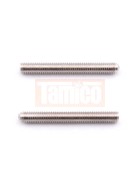 Tamiya #19808104 2.6x21mm Threaded Shaft (2)