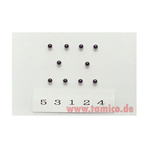 Tamiya Tungsten Diff-Kugeln 3mm #53124
