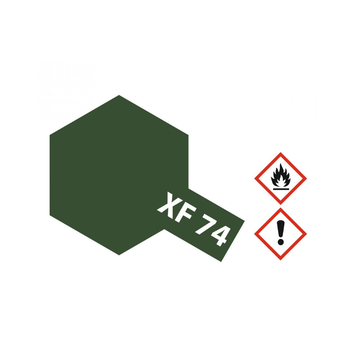 Tamiya #81774 Acryl. Mini XF-74 OD (JGSDF)