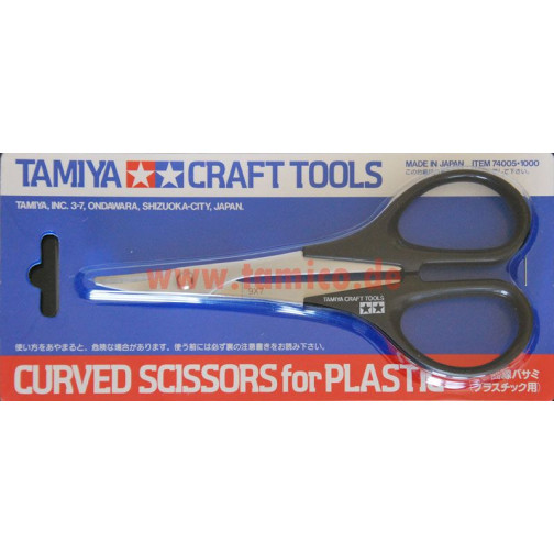 Tamiya Lexan-Schere gebogen #74005