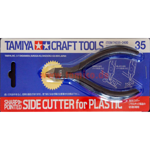 Tamiya Seitenschneider für Plastik (geschärfte Klinge)...