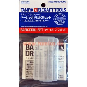 Tamiya #74049 Basic Drill Set